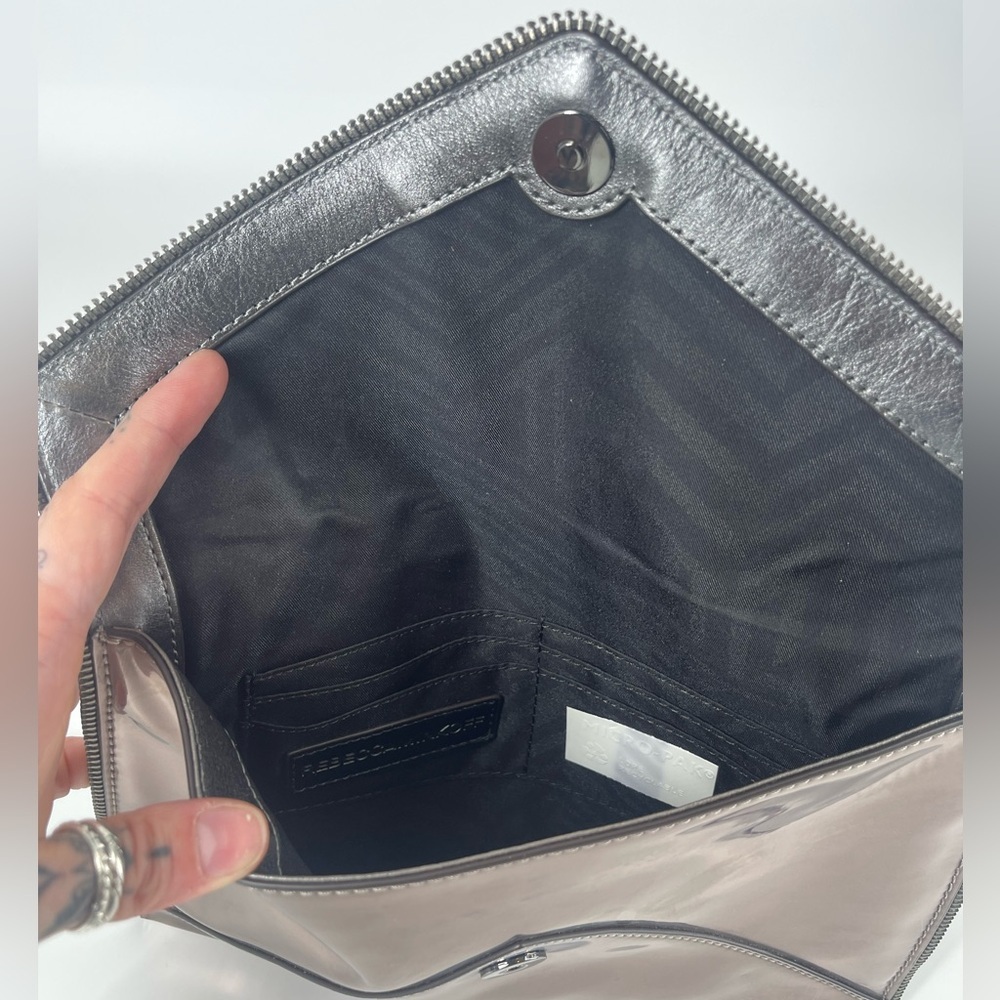 Rebecca Minkoff Metallic Clutch (PA3#4) - Picture 6 of 8